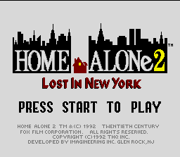 Home Alone screenshot 3 for Super Famicom